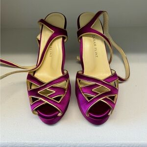 Fuschia Sarah Flint Mihaela 120 Pump brand new never worn!